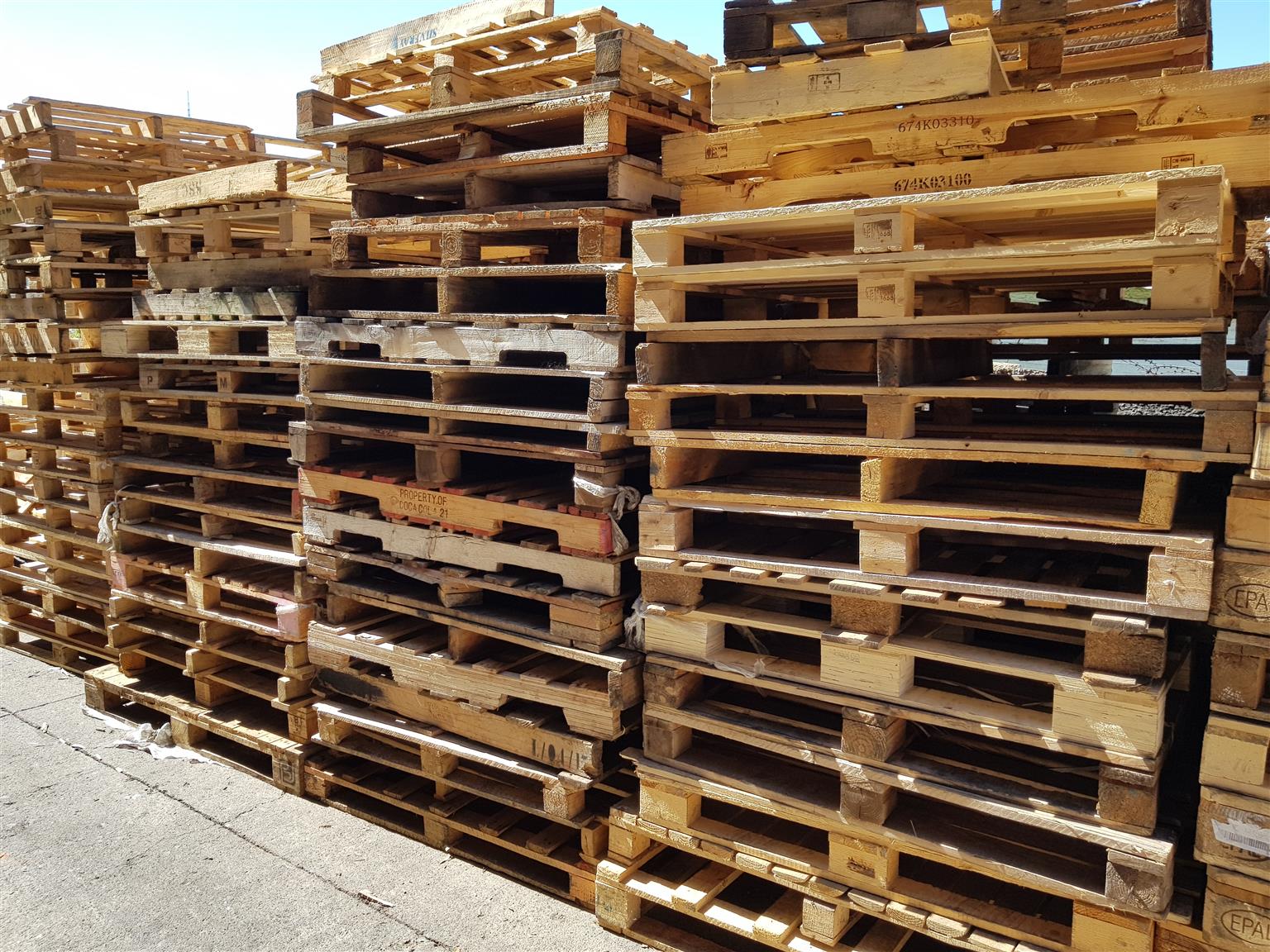 Pallet Recycling: A Guide to Used Pallets for Sale