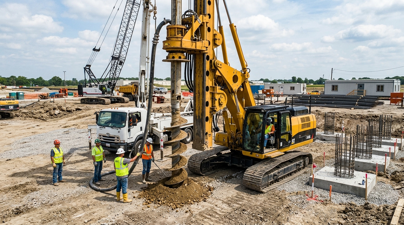 CFA Piling: A Reliable Foundation Solution for Modern Construction